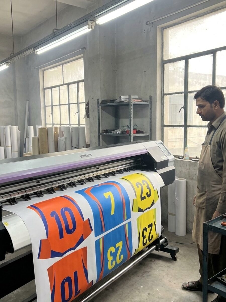 PRINT stage on the Trivalent Industry factory floor