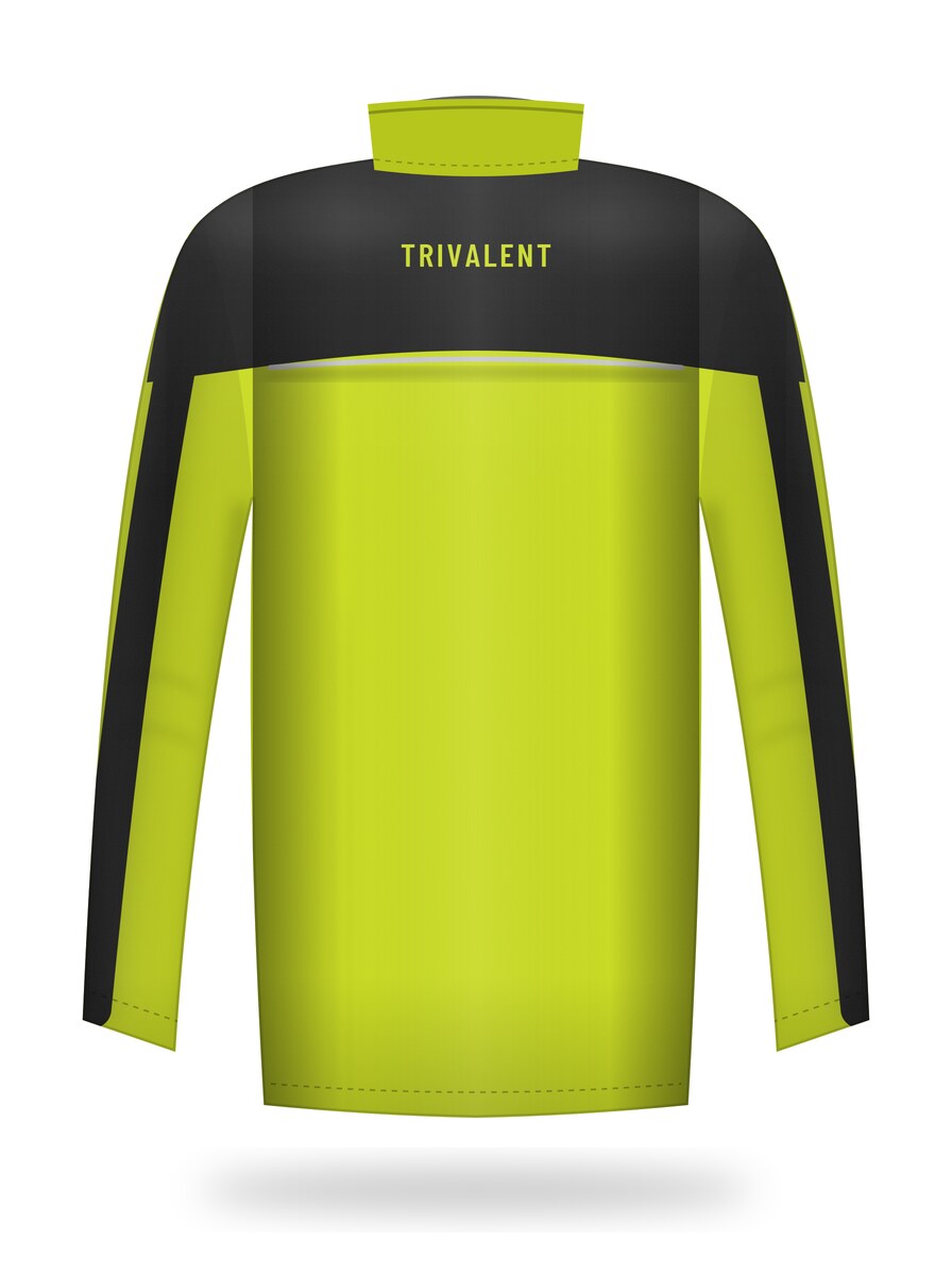 back view of custom cycling jackets manufactured by Trivalent Industry