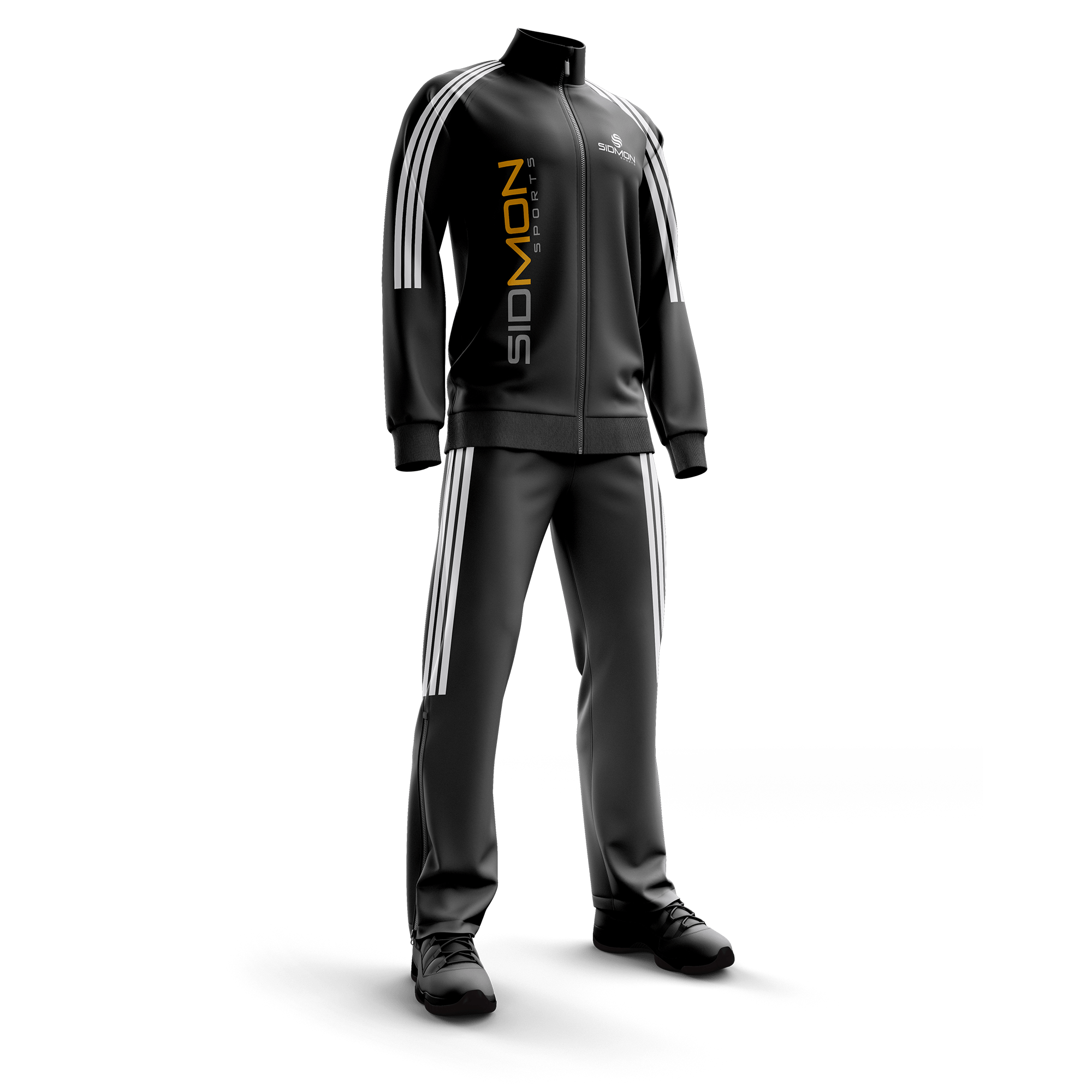 Custom tracksuit product render